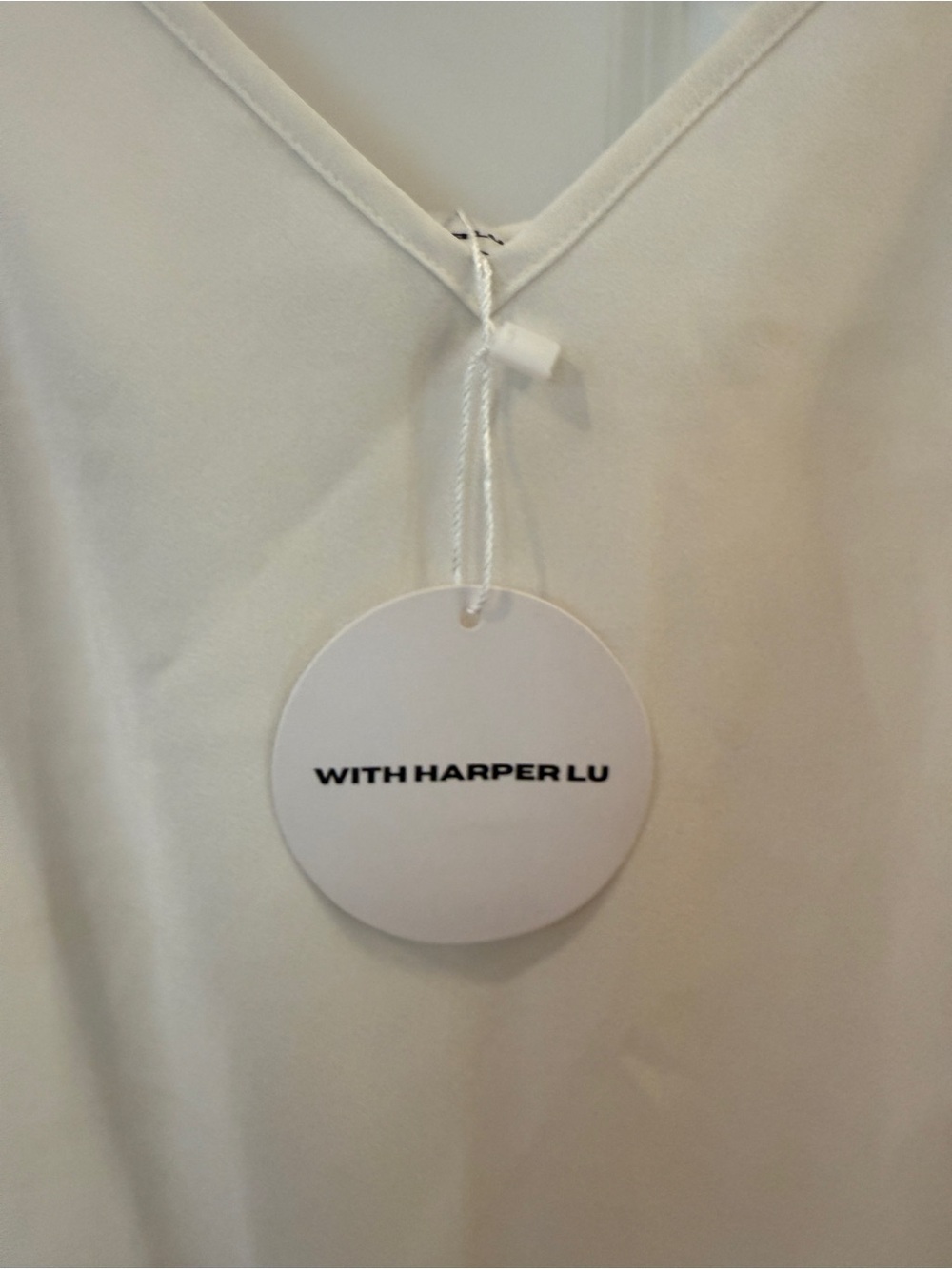 With Harper Lu Azure Tulip Slip Maxi Dress NWT XS - Picture 7 of 10